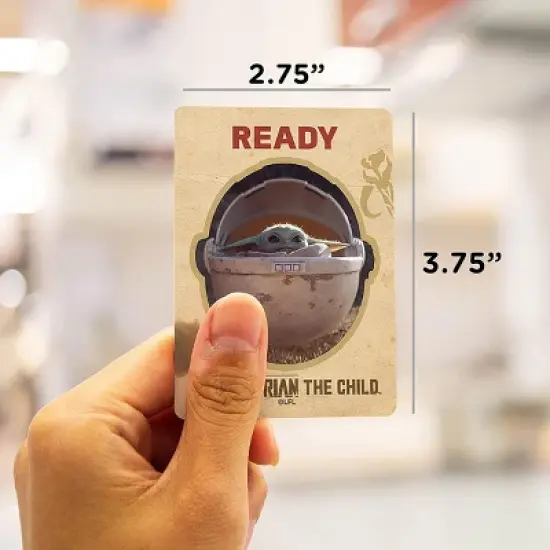 Aquarius Puzzles Star Wars The Mandalorian Grogu Double Sided Dishwasher Magnet image {2}