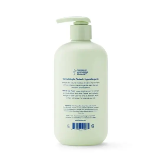 Pipette Baby Shampoo + Wash Fragrance Free - 11.8 fl oz image {1}