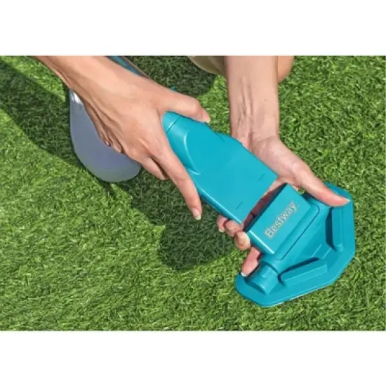 Bestway AquaSurge Pool Maintenance Accessories Cleaning Kit with Rechargeable Pool Vacuum and Skimmer for Outdoor Swimming Pools image {3}