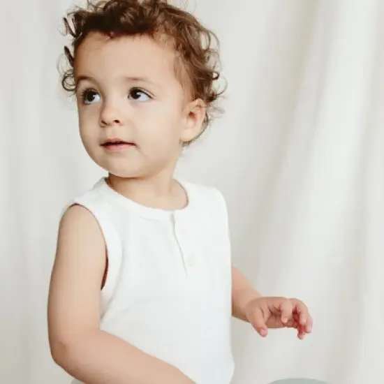 Goumikids Toddler Viscose + Organic Cotton Terry Tank Top image {5}