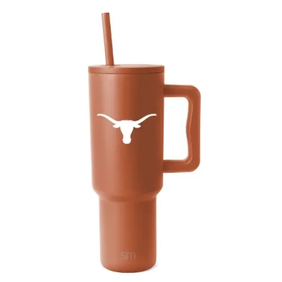 NCAA Texas Longhorns Simple Modern Trek Tumbler - 40oz image {3}