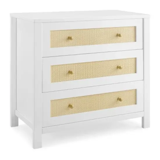 Simmons Kids' Theo 3 Drawer Dresser with Changing Top - Greenguard Gold Certified image {4}
