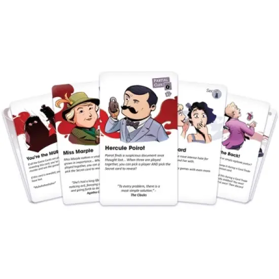 Asmodee Agatha Christie: Death on the Cards Board Game image {3}