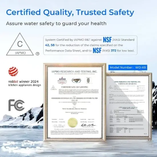 Waterdrop X8-Basic Reverse Osmosis System Extra F2 Replacement Filter image {7}