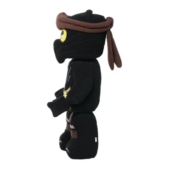 Manhattan Toy Company LEGO&reg; NINJAGO&reg; Cole Ninja Warrior 13" Plush Character image {3}