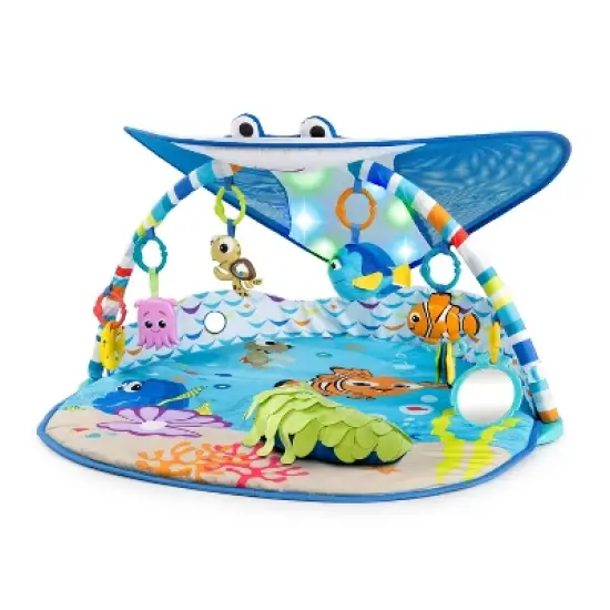 Disney Baby Finding Nemo Mr. Ray Ocean Lights & Music Activity Play Gym image {1}