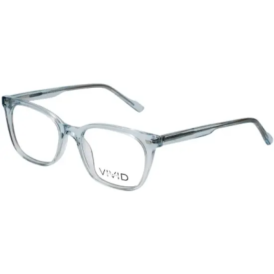 Vivid Designer Reading Blue Light Blocking Eyeglasses 912 Crystal Blue 51 mm image {6}