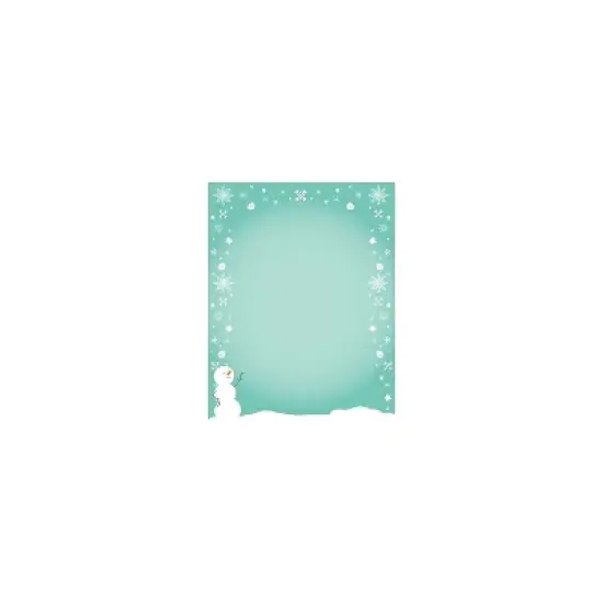 Great Papers Silly Snowman Letterhead 80/Pack (2011863) image {2}