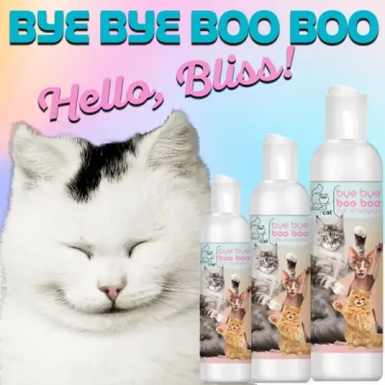 The Blissful Cat Bye Bye Boo Boo Cat Shampoo image {5}