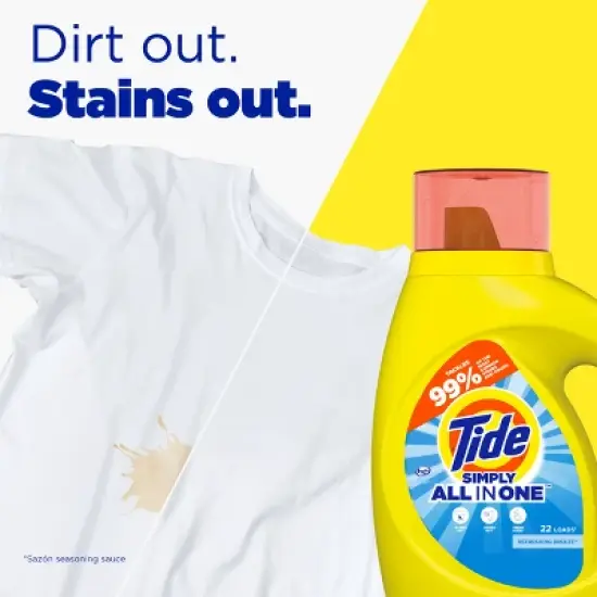 Tide Simply Refreshing Breeze Liquid Laundry Detergent - Clean & Fresh image {5}