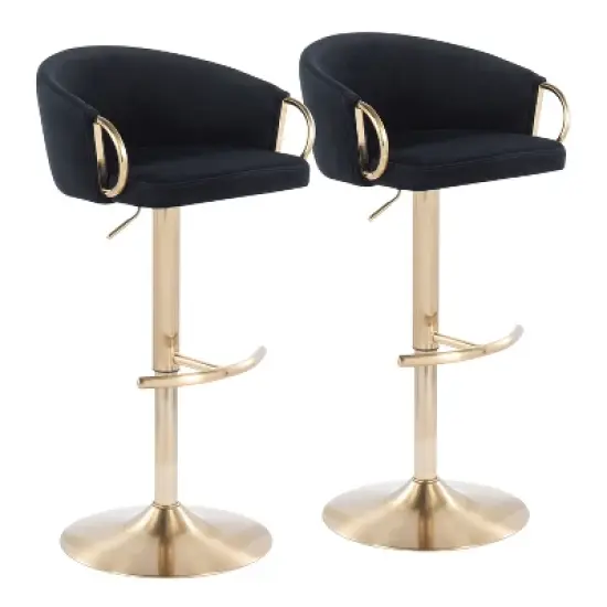 Set of 2 Claire Barstools - LumiSource
 image {12}