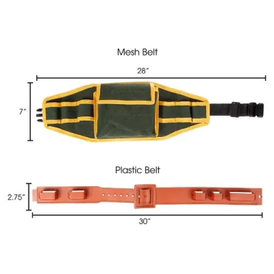 Toy Time Kids' Toy Handyman Kit and Tool Belt Set - 20 Pcs. image {1}