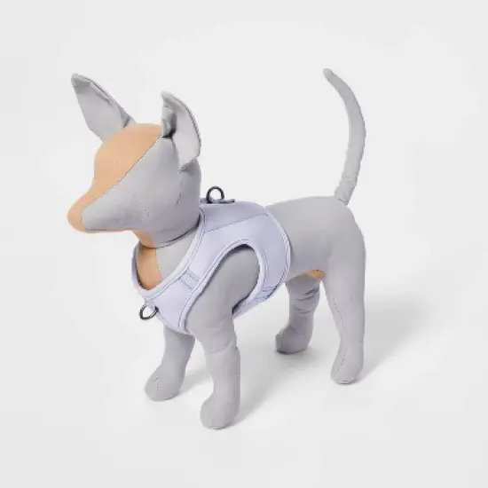 Reflective + Comfort Adjustable Dog Harness - Lilac - Boots & Barkley&trade; image {4}