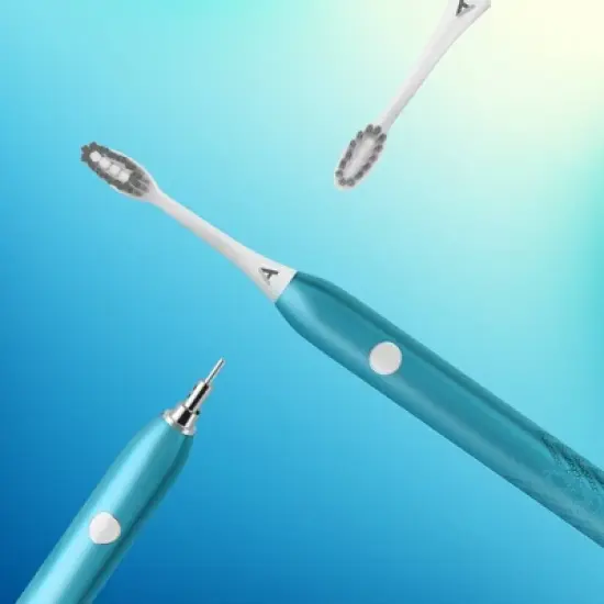 ARC Oral Care Metal Sonic Power Toothbrush + Travel Case - Teal image {2}