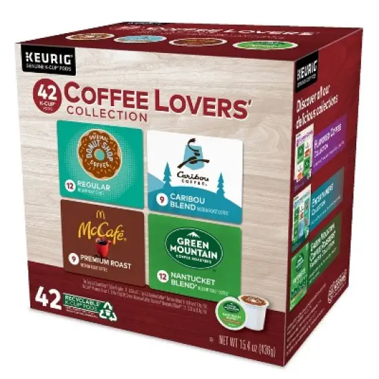 Keurig Coffee Lovers' Collection Keurig K-Cup Coffee Pods Variety Pack Medium Roast - 42ct image {4}