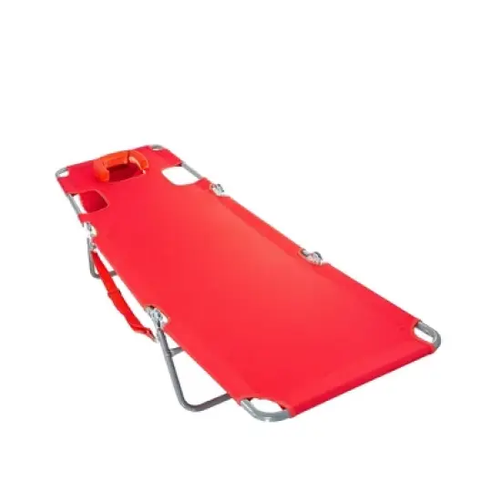 Ostrich Chaise Lounge Folding Portable Sunbathing Poolside Beach Chair (3 Pack) image {4}