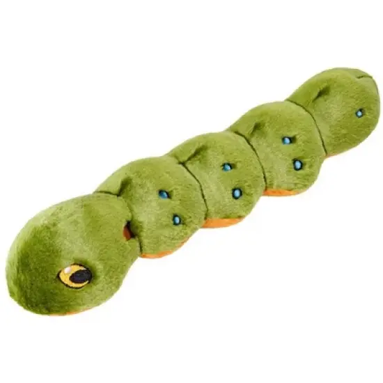 Fluff & Tuff Katie the Caterpillar Dog Toy image {1}