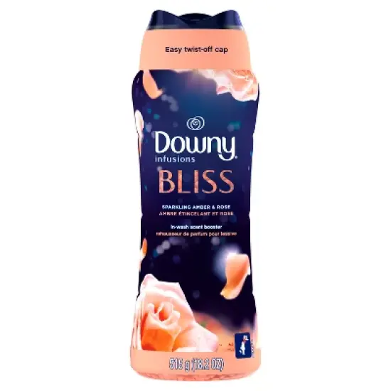 Downy Infusions Bliss Sparkling Amber & Rose In-Wash Scent Booster Beads image {10}