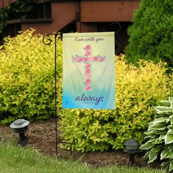 Briarwood Lane Spring Garden Flag 12x18 For Outdoor With You Always Cross For Spring Garden Flag Flags For Outside image {3}