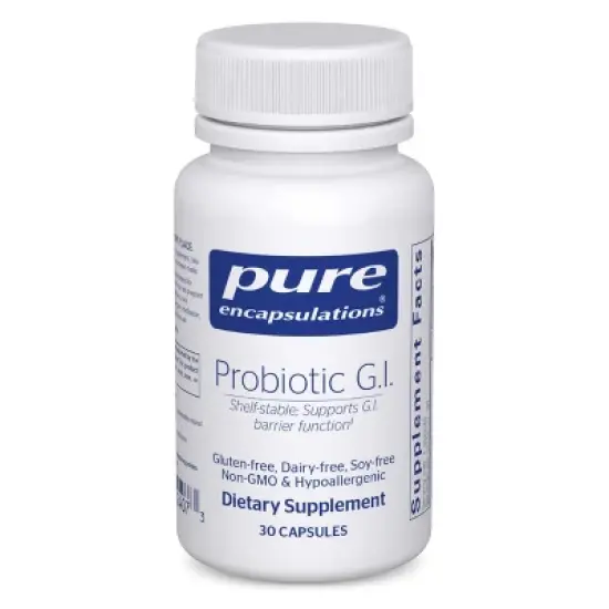 Pure Encapsulations Probiotic G.I. - Shelf Stable - for Intestinal Health & Gastrointestinal Support - with Lactobacillus & Bifidobacterium image {9}