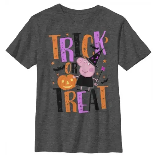 Boy's Peppa Pig Halloween Trick-Or-Treat T-Shirt image {4}