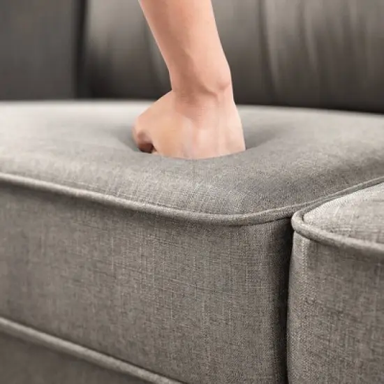 78.7" Sayan Sofa Sand Gray - Zinus image {2}
