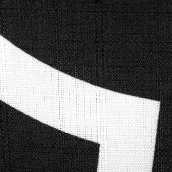 Star Wars White Imperial Symbol 25"x25" Black Square Outdoor Pillow image {3}