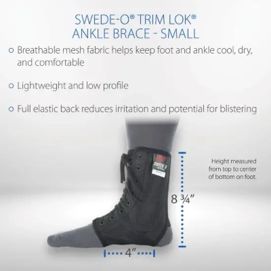 Swede-O Trim Lok Ankle Brace image {4}