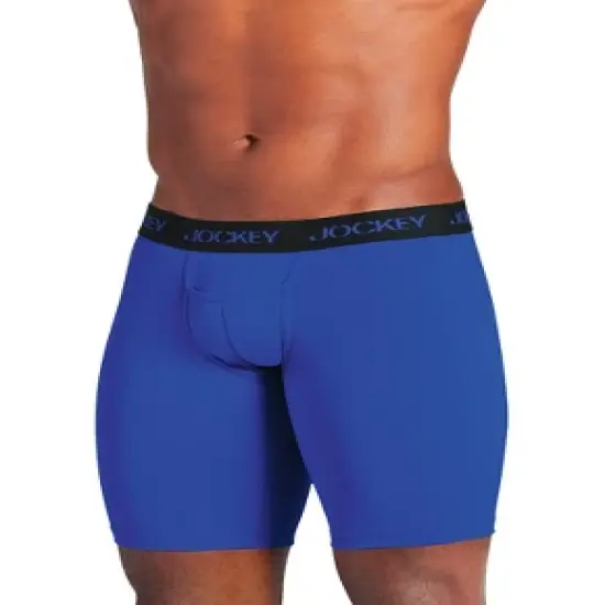 Jockey Men's Sport Microfiber 10" Midway Brief image {4}