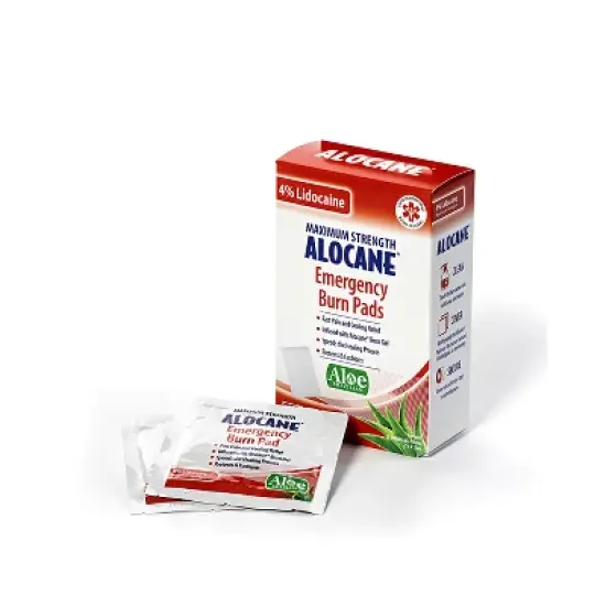 Alocane Emergency Burn Pads Max Strength 4" x 2", 10 Ct image {3}