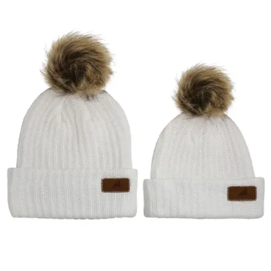 Arctic Gear Match with Me Cotton Cuff Winter Hat with Pom image {3}