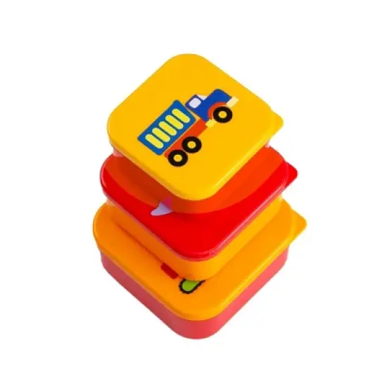 Wildkin Kids Nested Snack Containers for Boy & Girls image {4}
