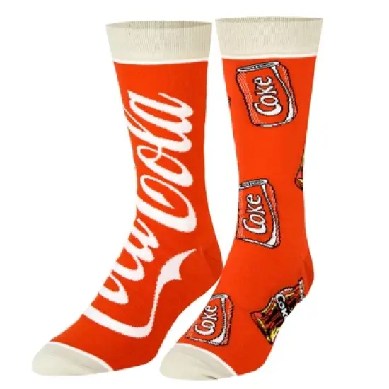 Cool Socks, Official Coca Cola Socks, Funny Novelty Print Adult image {5}