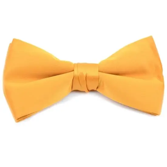 Men's Pre-tied Clip On Bow Tie - Formal Tuxedo Solid Color image {15}