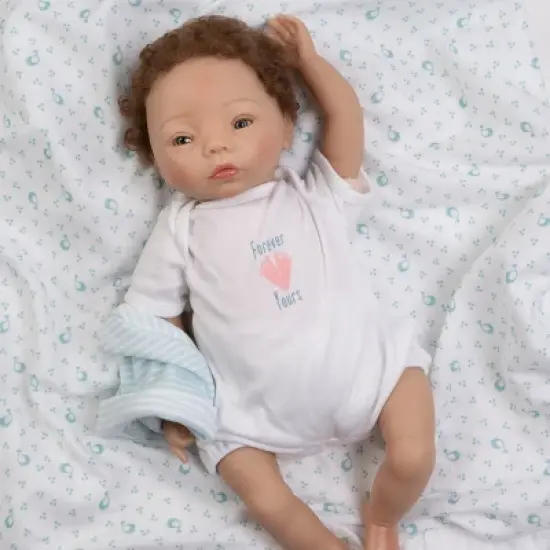 Paradise Galleries Realistic Newborn Doll - Forever Yours Miracle, 7-Piece Reborn Doll Gift Set with Magnetic Pacifier image {7}