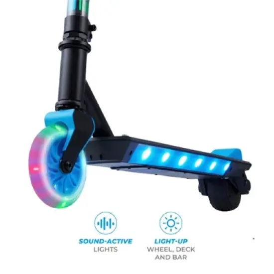 Voyager Scooter Beats Kids Electric Scooter - Blue image {6}