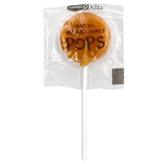Comvita Kids, Manuka Honey Soothing Lollipops, Ages 3 and Up, Lemon, Orange, Grape, 12 Pops, 2.84 oz (80.4 g) image {2}