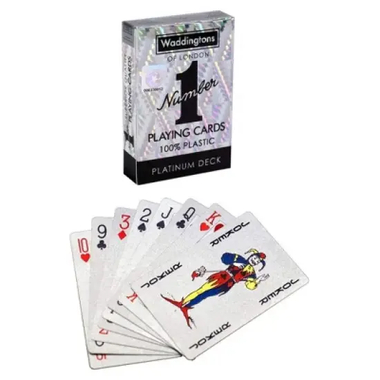 Top Trumps Waddingtons Number 1 Platinum Playing Cards image {9}