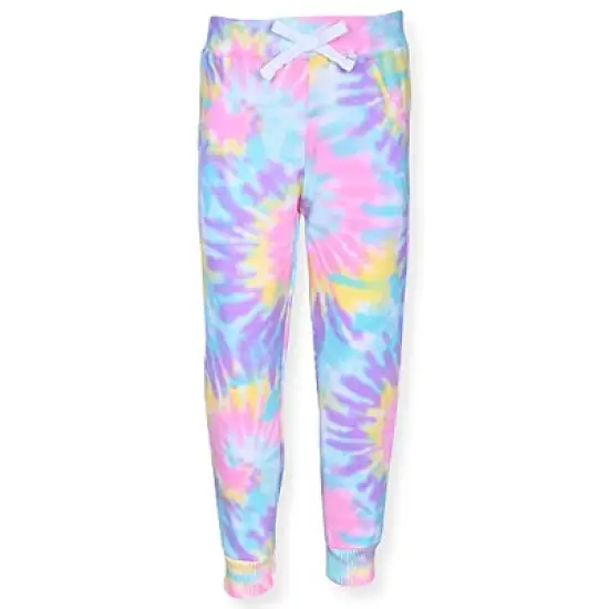 Nickelodeon Girl's 2-Pack Besties Forever Bowbow and JoJo Siwa Tie Dye Graphic Hoodie and Jogger Pants for toddler image {1}