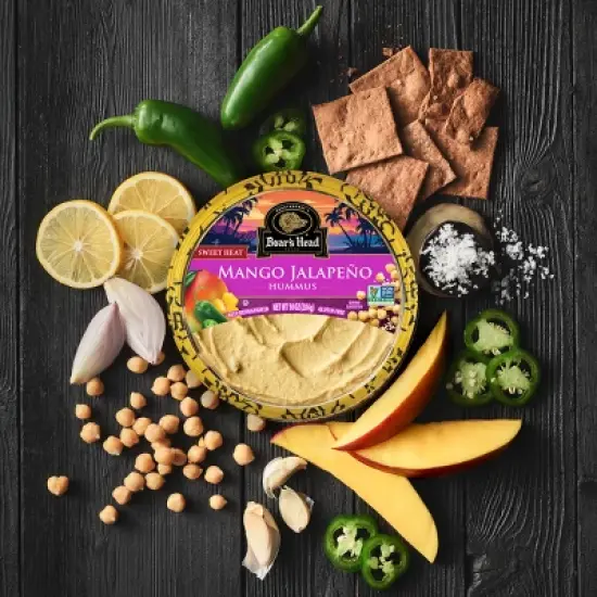 Boar's Head Mango Jalape&ntilde;o Hummus - 10oz image {1}