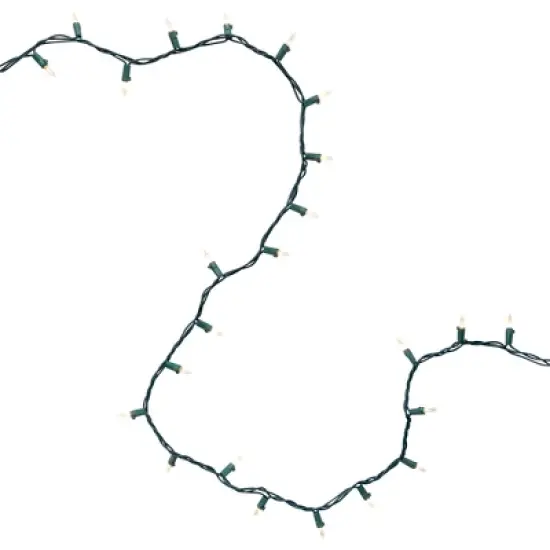 Northlight Incandescent Mini Christmas Light Set - Clear - 92' Green Wire - 450ct image {6}