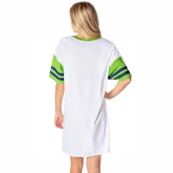 Nickelodeon Teenage Mutant Ninja Turtles Womens' Nightgown Pajama Shirt White image {1}