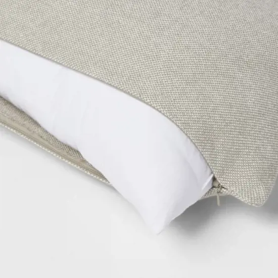 Feather Filled Throw Pillow Insert White - Threshold&trade; image {2}