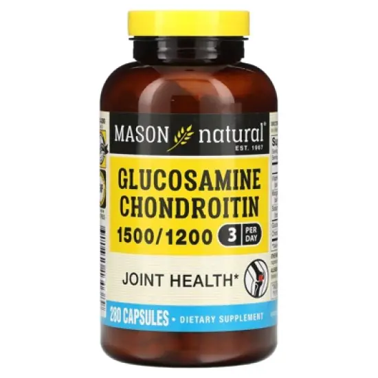 Mason Natural Glucosamine Chondroitin, 280 Capsules image {4}
