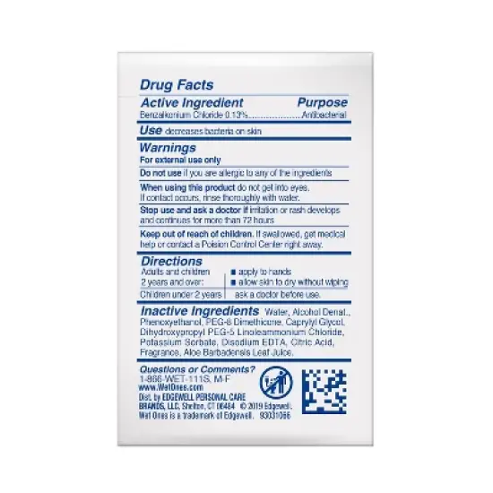 Wet Ones Antibacterial Hand Wipes Singles - Fresh Scent - 24ct image {3}