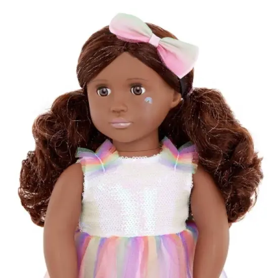 Our Generation Revery 18" Fashion Doll with Rainbow Dress image {1}