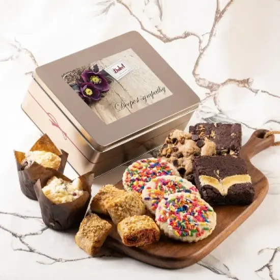 Dulcet Gift Baskets Rugelah, Brownies and Cookies Gift Baskets Gourmet Get Well Soon Food Gift Baskets for Women, Friends, Daughter, Sister, and Mom image {13}