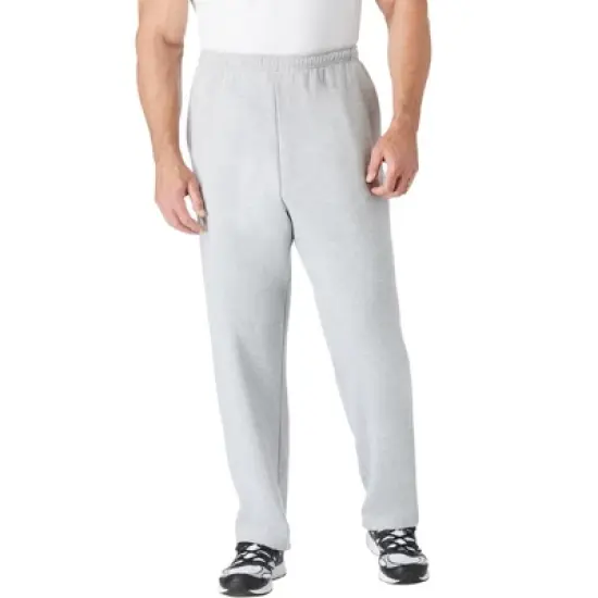 KingSize Men's Big & Tall Fleece Open-Bottom Sweatpants image {15}