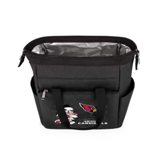 NFL Arizona Cardinals Mickey Mouse On The Go Lunch Cooler - Black image {1}