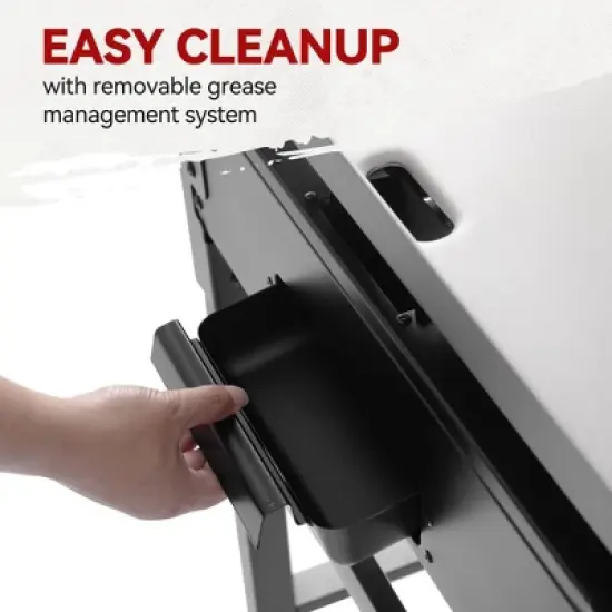 Royal Gourmet 2-Burner Flat Top Griddle 30000 BTU Gas Grill GB2000NTG Black image {7}